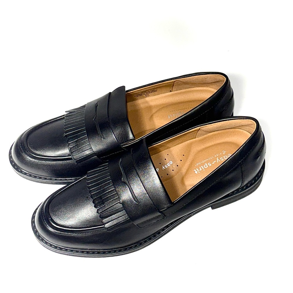 Easy Spirit Black Loafers